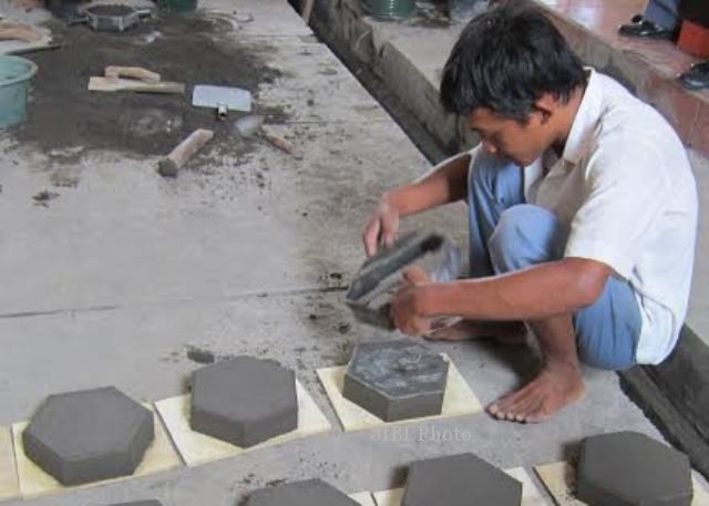 Cara Membuat Paving Block Manual Dan Press Mesin