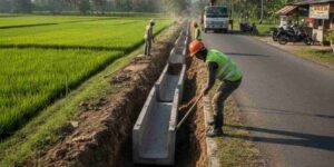 Read more about the article Strategi Mengatasi Tanah Berair pada Pemasangan U-Ditch