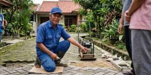 Read more about the article Trik Mengatasi Paving Block Berlumut dan Bergelombang